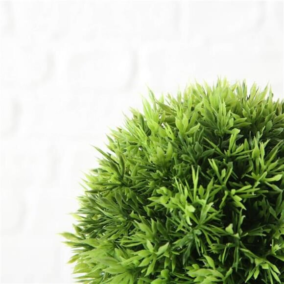Artificial Grass Ball 6 inch Faux Green Topiary Globe Decorative Plant Home Deco - Picture 5 of 7